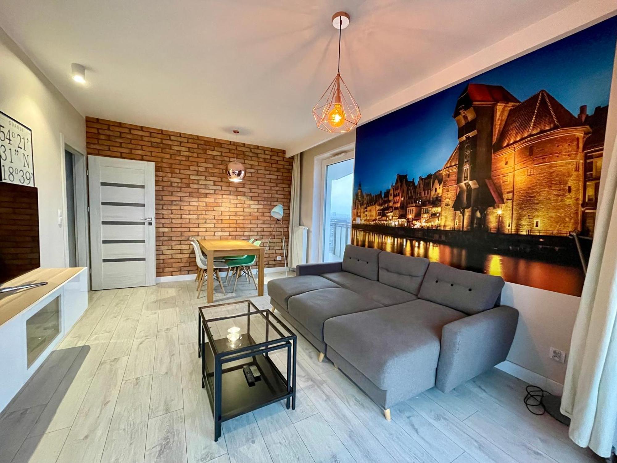 Bastion Walowa - Luxury Apartment With Beautiful View Gdaňsk Exteriér fotografie