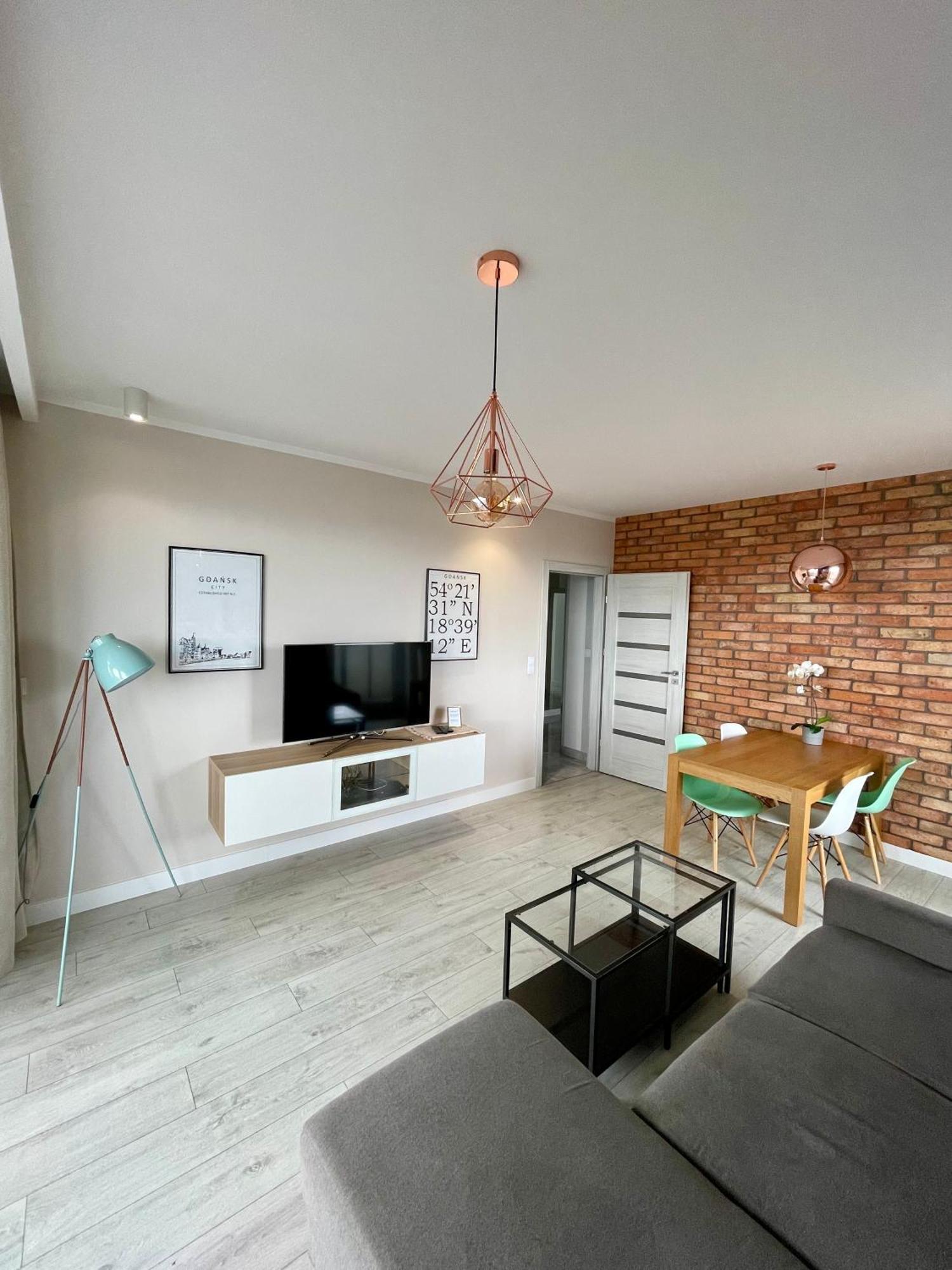 Bastion Walowa - Luxury Apartment With Beautiful View Gdaňsk Exteriér fotografie