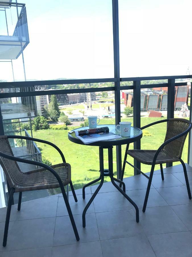 Bastion Walowa - Luxury Apartment With Beautiful View Gdaňsk Exteriér fotografie